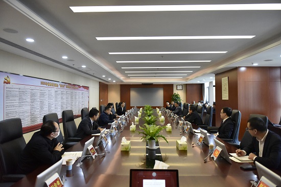 汤明拜访山东省国资委组织